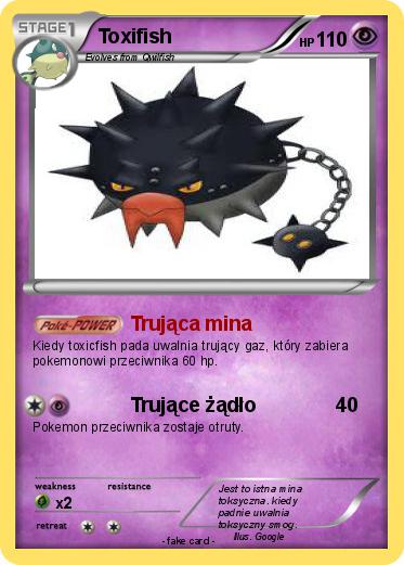 Pokemon Toxifish