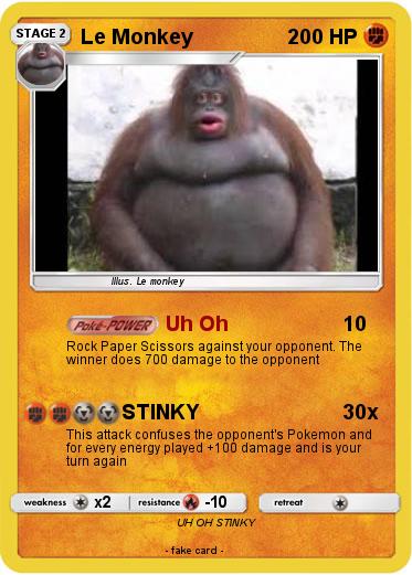 Pokemon Le Monkey