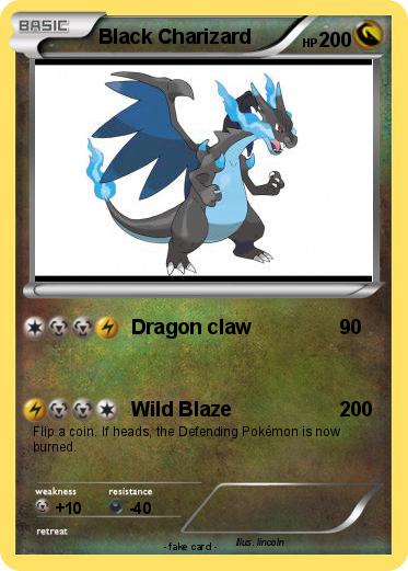 Pokemon Black Charizard