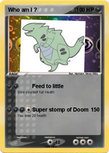Pokemon Who am I ?