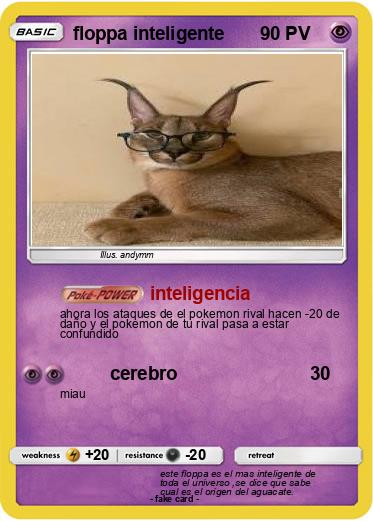 Pokemon floppa inteligente