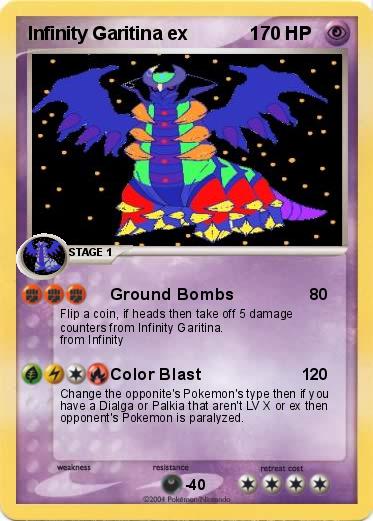 Pokemon Infinity Garitina ex            1