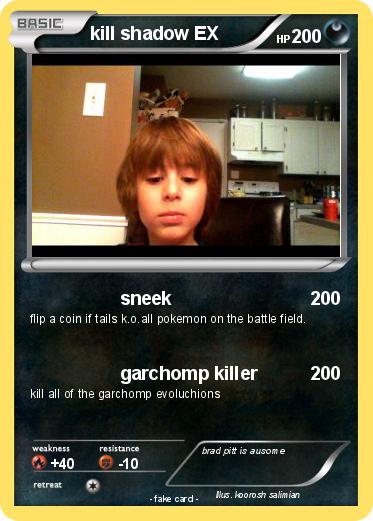 Pokemon kill shadow EX