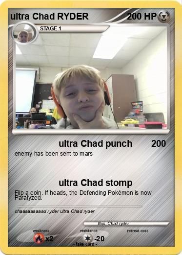 Pokemon ultra Chad RYDER