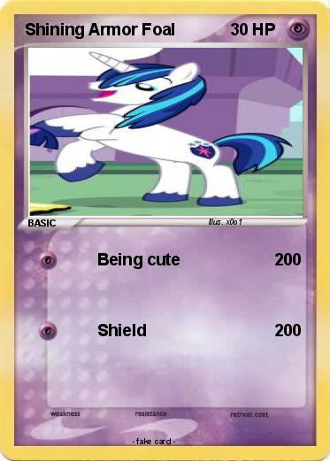 Pokemon Shining Armor Foal