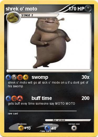 Pokemon shrek o' moto