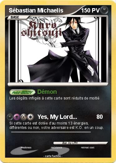 Pokemon Sébastian Michaelis