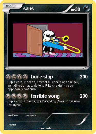 Pokemon sans