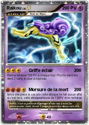 Pokemon Raikou