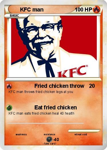 Pokemon KFC man