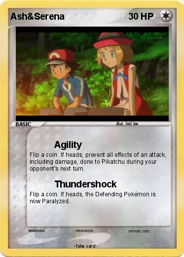 Pokemon Ash&Serena