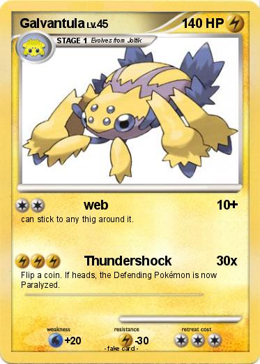 Pokemon Galvantula