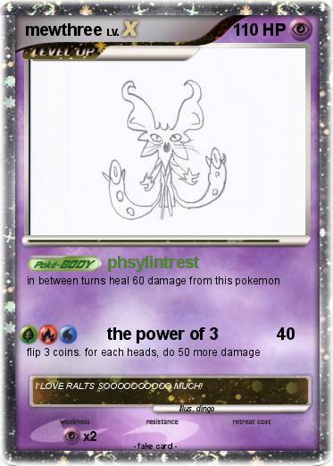 Pokemon mewthree
