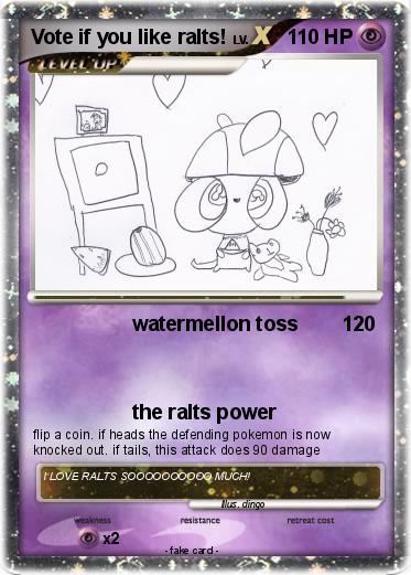 Pokemon Vote if you like ralts!