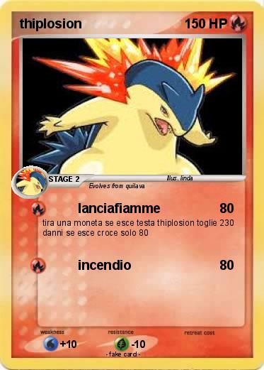 Pokemon thiplosion