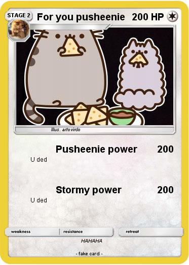 Pokemon For you pusheenie