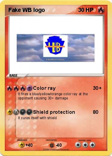 Pokemon Fake WB logo