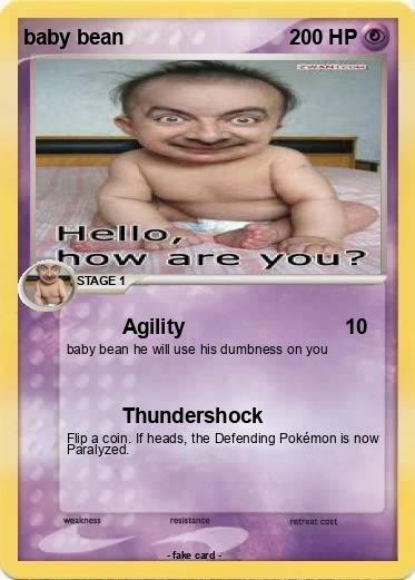 Pokemon baby bean
