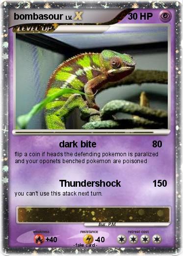 Pokemon bombasour