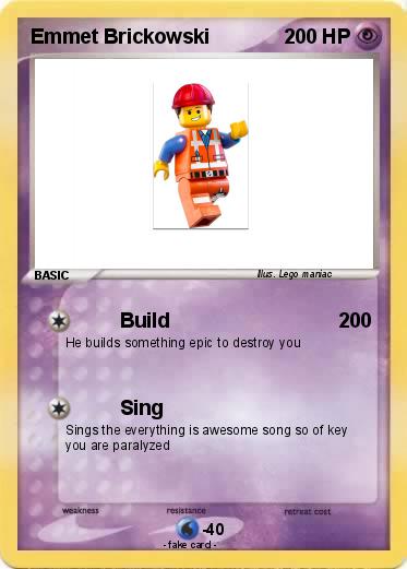 Pokemon Emmet Brickowski