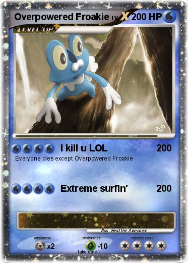 Pokemon Overpowered Froakie