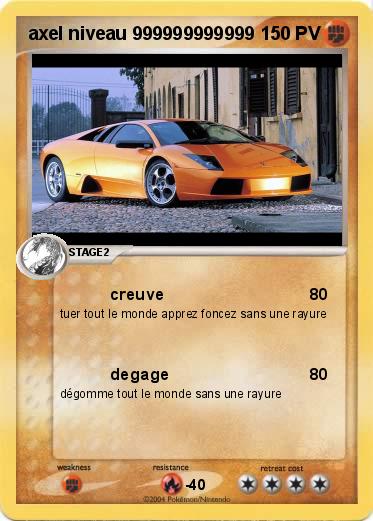 Pokemon axel niveau 999999999999