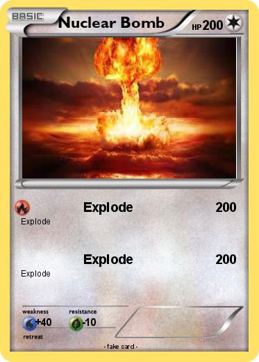 Pokemon Nuclear Bomb
