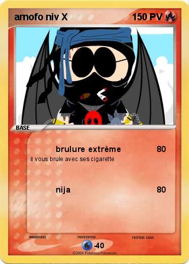 Pokemon arnofo niv X
