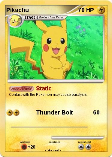Pokemon Pikachu