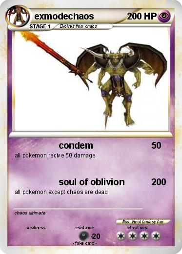 Pokemon exmodechaos