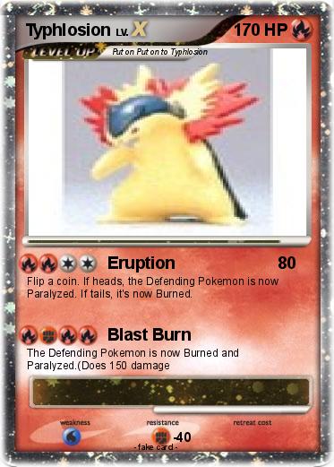 Pokemon Typhlosion