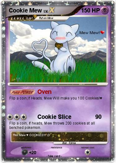 Pokemon Cookie Mew
