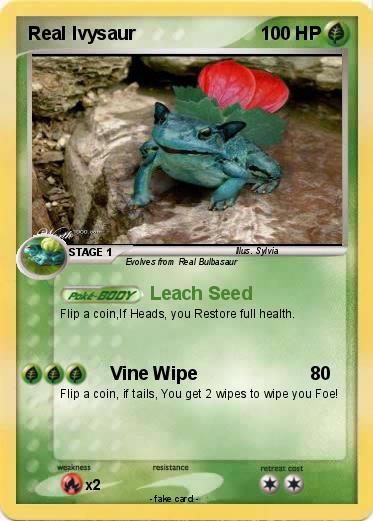 Pokemon Real Ivysaur