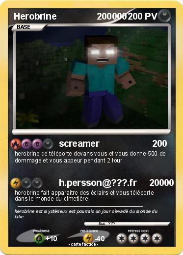 Pokemon Herobrine                200000