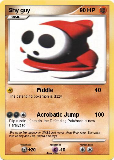 Pokemon Shy guy