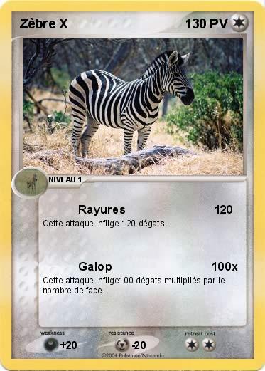 Pokemon Zèbre X