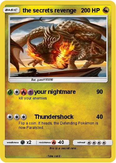 Pokemon the secrets revenge