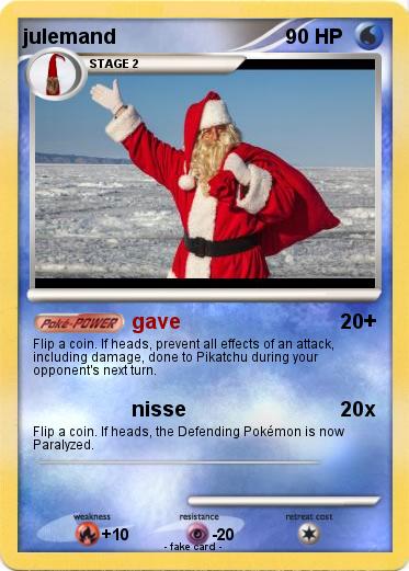 Pokemon julemand