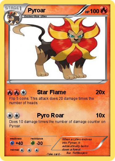 Pokemon Pyroar