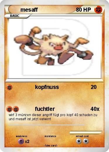 Pokemon mesaff