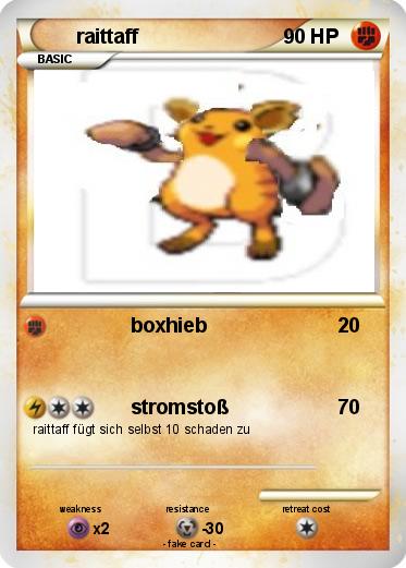 Pokemon raittaff