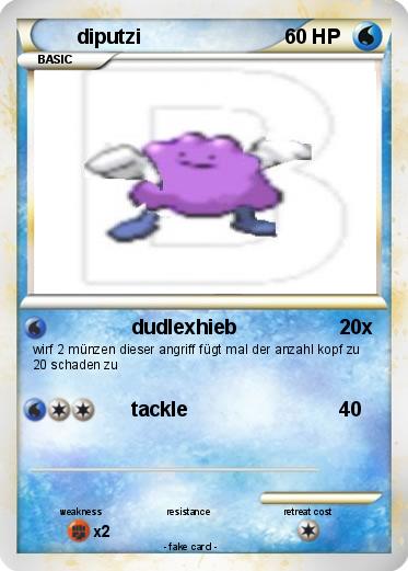 Pokemon diputzi