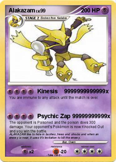 Pokemon Alakazam