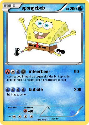 Pokemon spongebob