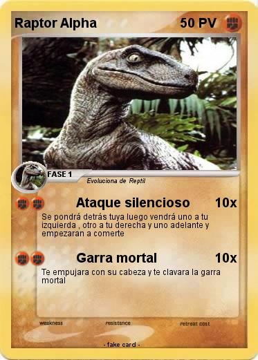 Pokemon Raptor Alpha