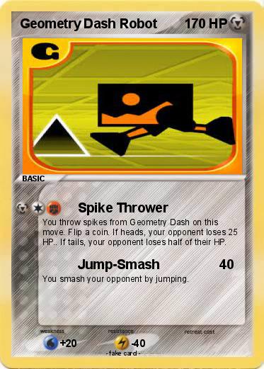 Pokemon Geometry Dash Robot