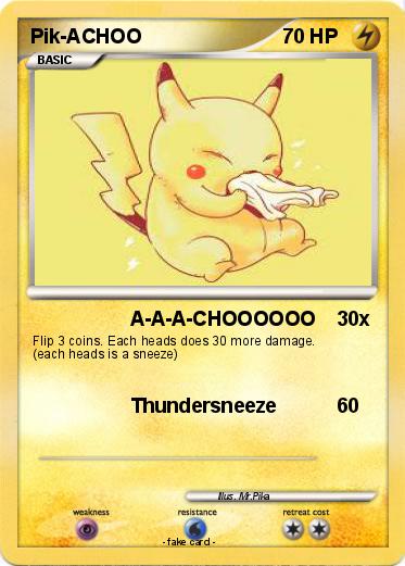 Pokemon Pik-ACHOO