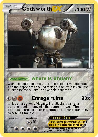 Pokemon Codsworth