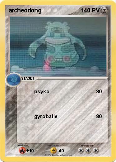 Pokemon archeodong