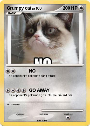 Pokemon Grumpy cat